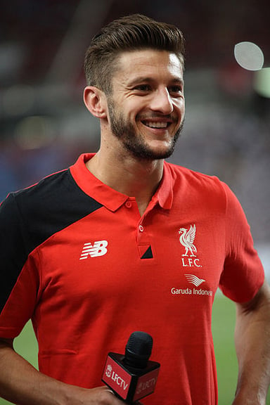 At which tournaments has Adam Lallana represented England?