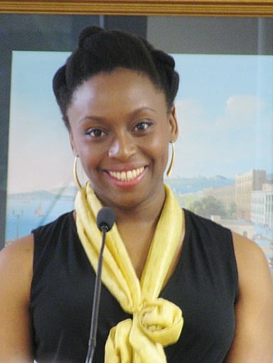 Adichie often explores themes related to which country?