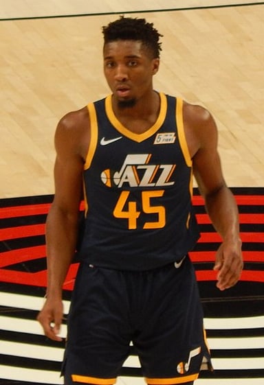 What is Donovan Mitchell's jersey number?