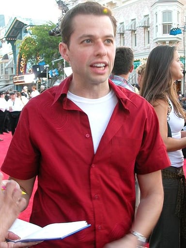 In which year was Jon Cryer in the movie "Hit by Lightning"?