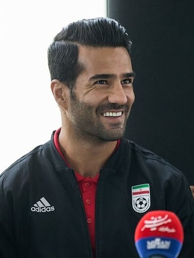 How many World Cups did Masoud Shojaei represent Iran?