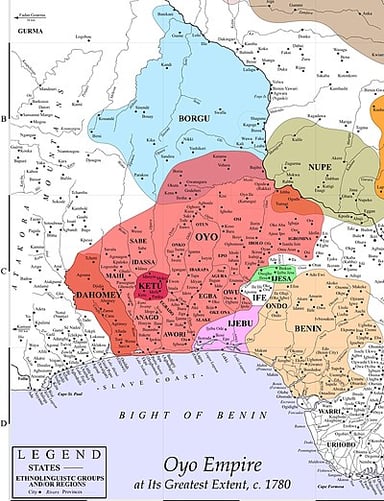 What was the administrative structure of the Oyo Empire?