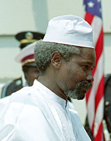 How long did Hissène Habré serve as president of Chad?