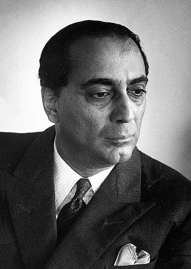 Which program's birth did Bhabha play an important role in?