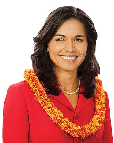 Which military branch did Tulsi Gabbard serve in?