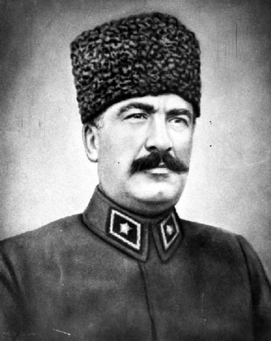 Which position did Fevzi Çakmak briefly hold in the Ottoman Empire in 1920?