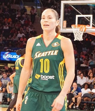 How many WNBA championships has Sue Bird won with the Seattle Storm?