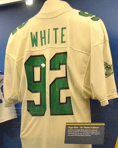 Reggie White's jersey number was..?