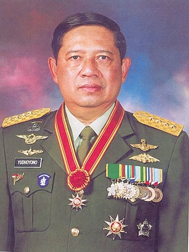 In which year did Susilo Bambang Yudhoyono start his tenure as the president of Indonesia?