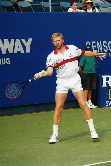 In what year did Boris Becker turn pro?