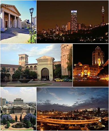 In which global city category is Johannesburg listed?