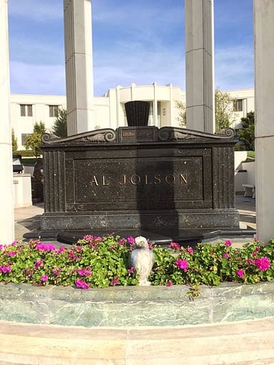 What was Al Jolson's birth name?