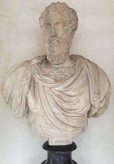 In which period did Pertinax serve as a Roman emperor?