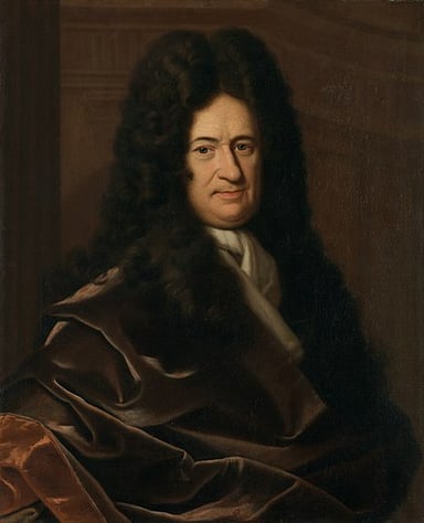 Which fields of work was Gottfried Wilhelm Leibniz active in? [br](Select 2 answers)
