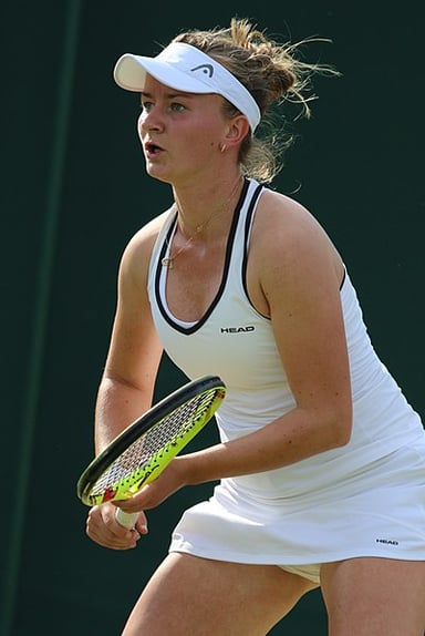 What is Barbora Krejčíková's highest singles ranking?