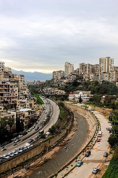 What is the capital of the North Governorate in Lebanon?
