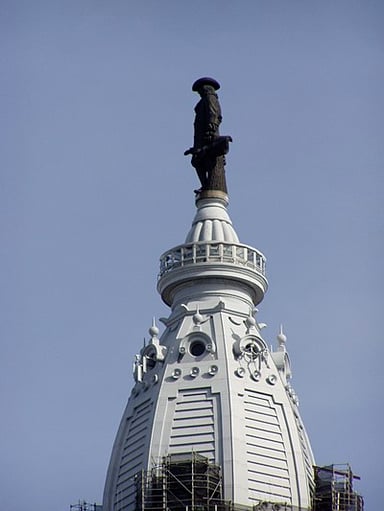 Which present-day states were included in the land grant given to William Penn?
