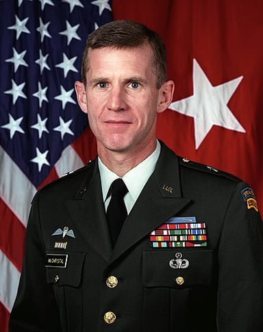 What position did McChrystal hold from 2003 to 2008?