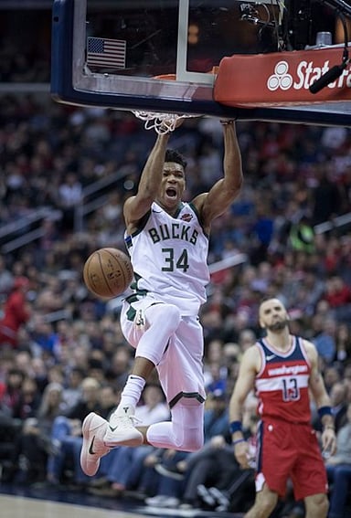What unique NBA record did Giannis set in the 2016-2017 season?