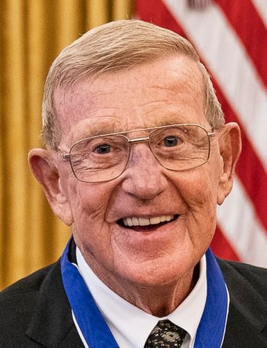How many years did Lou Holtz serve as the head coach at the University of Notre Dame?