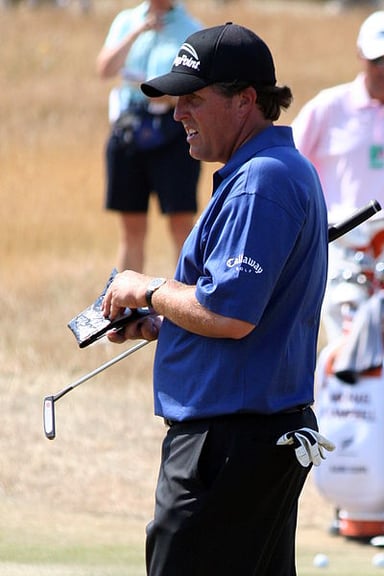What is Phil Mickelson's nickname?
