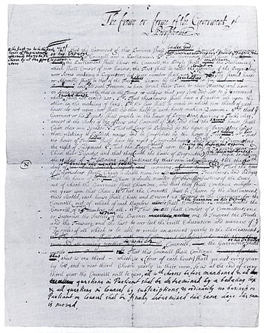 What was the purpose of the land grant given to William Penn by King Charles II?