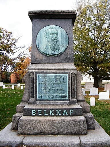 When was William W. Belknap born?