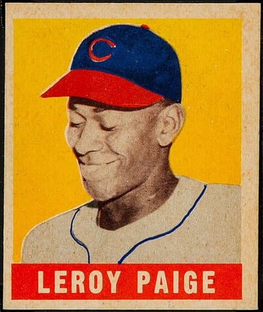 In the history of Major League Baseball, Satchel Paige was the seventh black player and the first black ___?