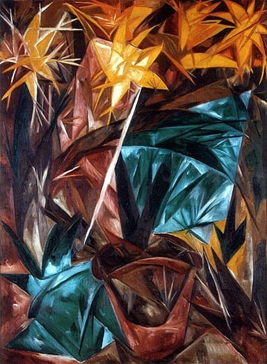 Goncharova was part of which avant-garde movement in Russia?