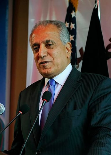 From 2004 to 2005, which country was Khalilzad the ambassador to?