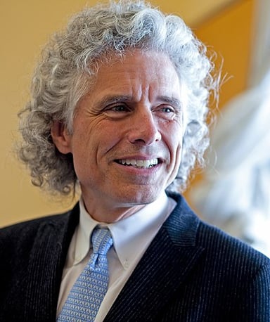 Pinker's work often discusses the nature of what?
