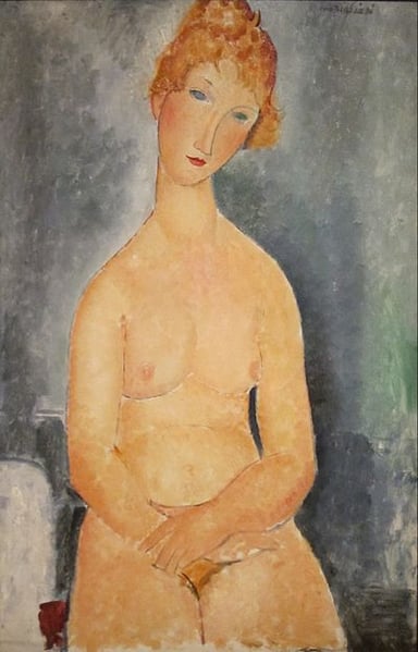 Modigliani is known for his work in which artistic discipline?
