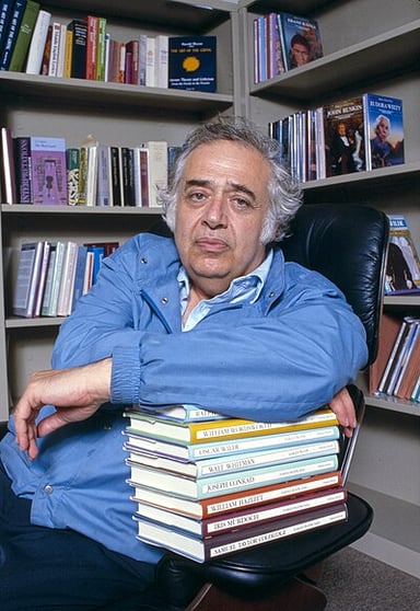 What was Harold Bloom's profession?