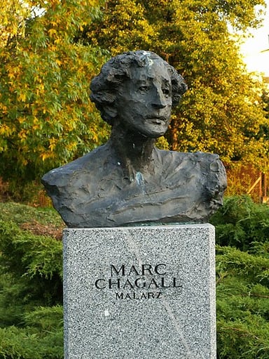 In what year did Marc Chagall receive the [url class="tippy_vc" href="#2535480"]Wolf Prize In Arts[/url] award?
