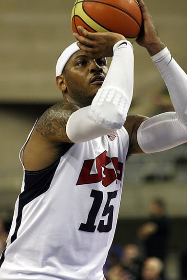 How many gold medals has Carmelo Anthony won in the Olympics?