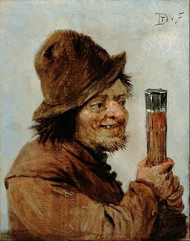 What did Teniers often depict in his genre paintings?