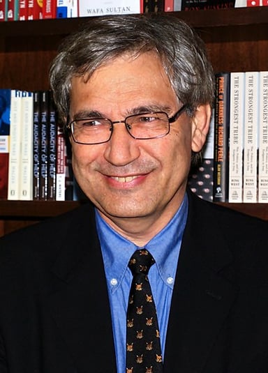 For which novel did Pamuk win the International Dublin Literary Award?