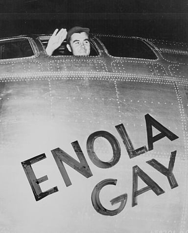 What role is Paul Tibbets best known for during WWII?