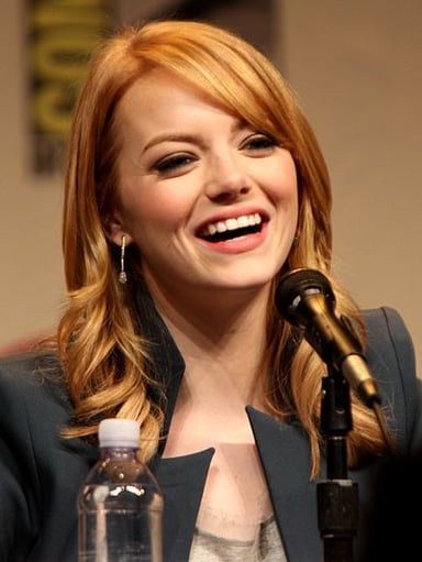 In which film did Emma Stone play a supporting role in 2011?