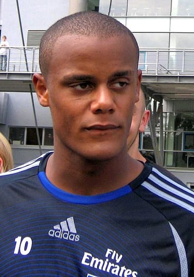 How did Belgium place in the 2008 Olympics with Kompany?