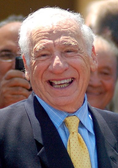 In which year did Mel Brooks receive a star on the Hollywood Walk of Fame?
