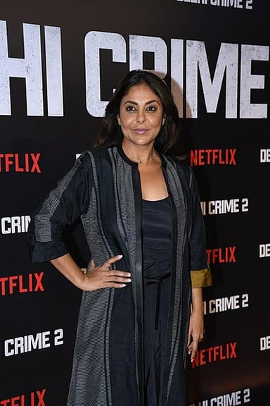 In which social problem film did Shefali Shah receive notable recognition for her work?