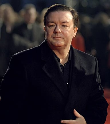 How many BAFTA Awards has Ricky Gervais won?