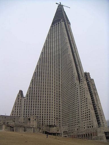 In which city is the Ryugyong Hotel located?