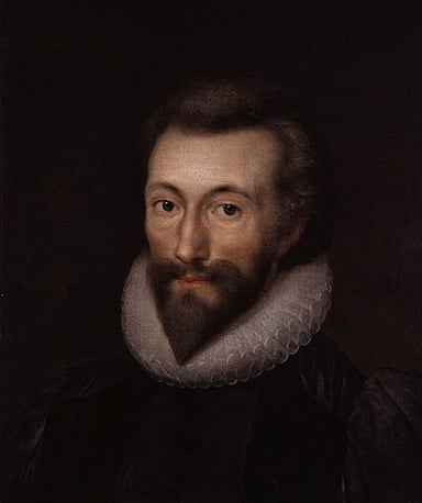 What did John Donne spend his inheritance on?