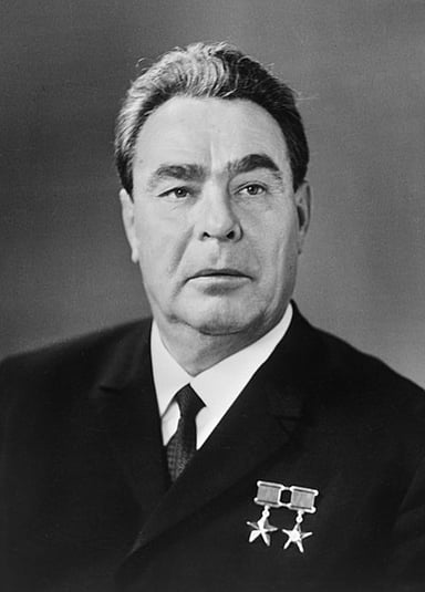 Which are Leonid Brezhnev's military ranks?[br](Select 2 answers)