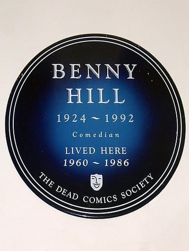 For what was Benny Hill nominated for a BAFTA?