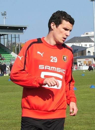 How many seasons did Romain Danzé play at Stade Rennais?