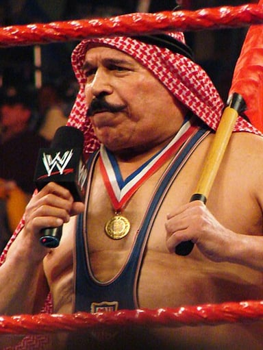 Which wrestling legend did The Iron Sheik defeat to win the WWF World Heavyweight Championship?