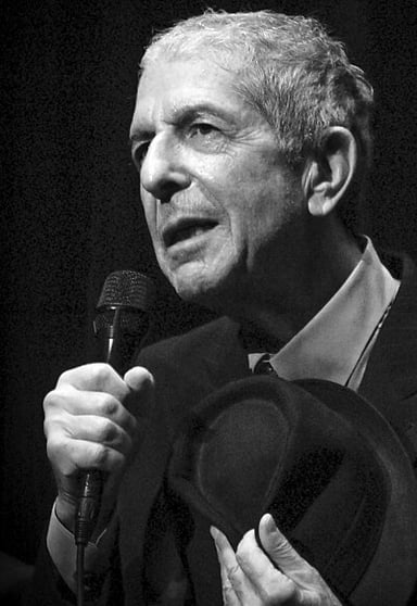 Which of the following is Leonard Cohen's record label?